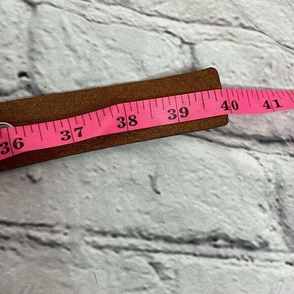 Telarosa - Cavallo Belt Leather Belt with loops all around 40”